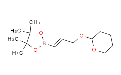 Trans-3-(tetrahydropyran-2-yloxy)propen-1-ylboronic acid, pinacol ester