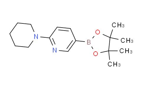 2-Piperidin-1-YL-5-(4,4,5,5-tetramethyl-1,3,2-dioxaborolan-2-YL)pyridine