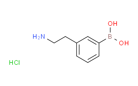 (3-Aminoethylphenyl)boronic acid hydrochloride