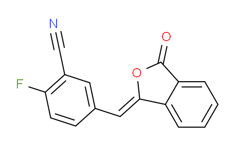 SC121844 | 763114-25-6 | 2-Fluoro-5-[(3-oxo-1(3H)-isobenzofuranylidene)methyl]benzonitrile