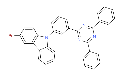 SC121910 | 1266389-19-8 | 3-Bromo-9-[3-(4,6-diphenyl-1,3,5-triazin-2-YL)phenyl]-9H-carbazole