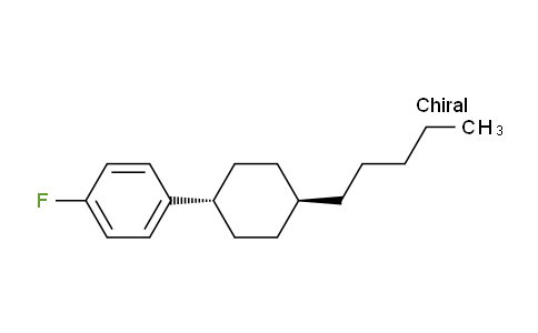 Trans-4-(4-N-pentylcyclohexyl)-1-fluorobenzene