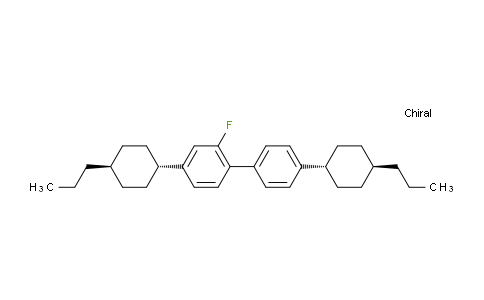 1,1'-Biphenyl, 2-fluoro-4,4'-bis(trans-4-propylcyclohexyl)-