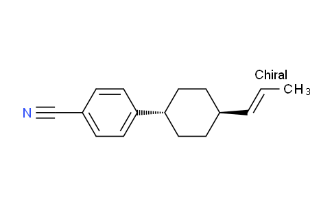 Benzonitrile, 4-[trans-4-(1E)-1-propen-1-ylcyclohexyl]-