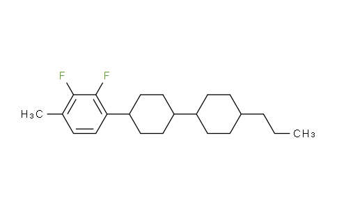 2,3-二氟-1-甲基-4-[(反式,反式)-4'-丙基[1,1'-联环己基]-4-基]苯