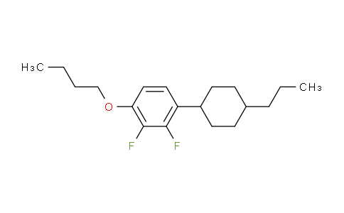 1-Butoxy-2,3-difluoro-4-(4-propylcyclohexyl)benzene