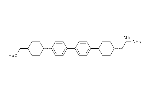 1,1'-Biphenyl, 4-(trans-4-ethylcyclohexyl)-4'-(trans-4-propylcyclohexyl)-