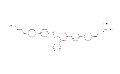 SC122075 | 154102-21-3 | Benzoic acid, 4-(trans-4-pentylcyclohexyl)-, (1R)-1-phenyl-1,2-ethanediyl ester