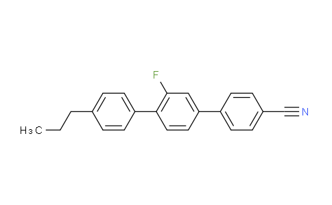 [1,1':4',1''-Terphenyl]-4-carbonitrile, 3'-fluoro-4''-propyl-