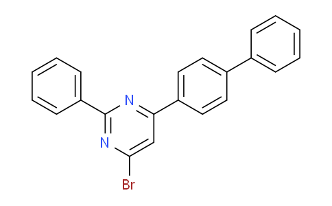 4-(Biphenyl-4-YL)-6-bromo-2-phenylpyrimidine