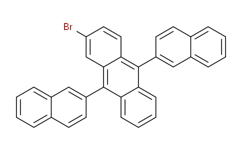 2-Bromo-9,10-bis(2-naphthalenyl)anthracene