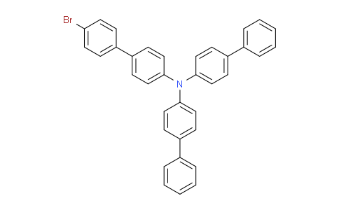 Bisbiphenyl-4-YL-(4'-bromo-biphenyl-4-YL)-amine