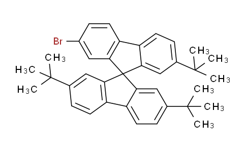 SC122404 | 2'-Bromo-2,7,7'-tri-tert-butyl-9,9-spirobifluorene