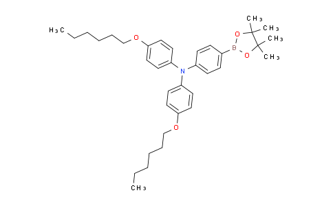 SC122477 | 1221821-41-5 | 4-(己氧基)-N-(4-(己氧基)苯基)-N-(4-(4,4,5,5-四甲基-1,3,2-二氧硼杂环戊烷-2-基)苯基)苯胺