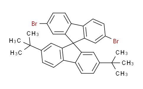 SC122490 | 439791-57-8 | 9,9'-Spirobi[9H-fluorene], 2,7-dibromo-2',7'-bis(1,1-dimethylethyl)-