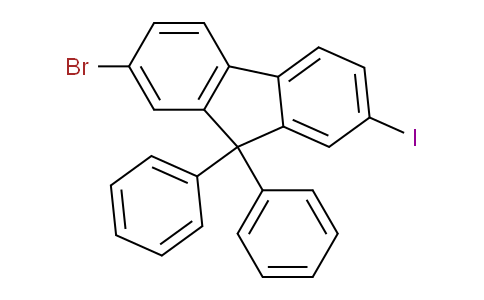 2-Bromo-7-iodo-9,9-diphenylfluorene