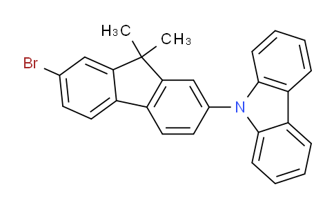 N-(7-溴-9,9-二甲基芴-2-基)咔唑