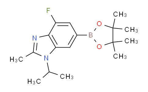 SC122578 | 1231930-37-2 | 4-Fluoro-2-methyl-1-(1-methylethyl)-6-(4,4,5,5-tetramethyl-1,3,2-dioxaborolan-2-YL)-1H-benzimidazole