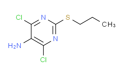 SC123378 | 145783-15-9 | 4,6-Dichloro-2-(propylsulfanyl)pyrimidin-5-amine