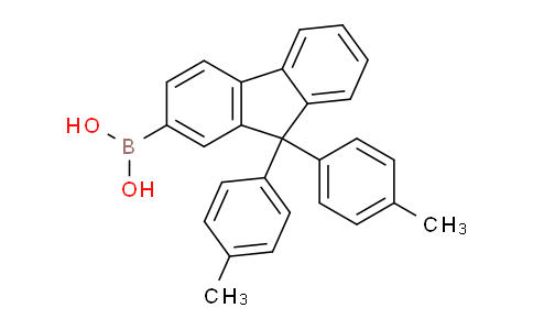 SC123476 | 1193104-83-4 | [9,9-Bis(4-methylphenyl)-9H-fluoren-2-YL]boronic acid