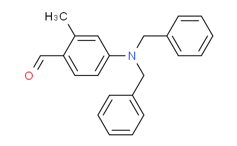 4-Dibenzylamino-2-methylbenzo-aldehyde