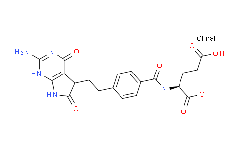 SC123581 | 193281-00-4 | N-[4-[2-(2-amino-4,5,6,7-tetrahydro-4,6-dioxo-1H-pyrrolo[2,3-D]pyrimidin-5-YL)ethyl]benzoyl]-L-glutamic acid