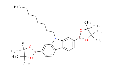 SC123642 | 406726-92-9 | 9-Octyl-2,7-bis(4,4,5,5-tetramethyl-1,3,2-dioxaborolan-2-YL)-9H-carbazole