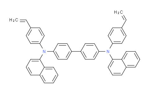 SC123672 | 1010396-31-2 | N4,N4'-二(4-乙烯基苯基)-N4,N4'-二-1-萘基联苯-4,4'-二胺