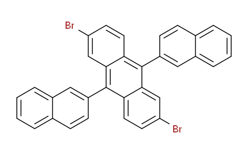 2,6-Dibromo-9,10-DI-2-naphthalenyl-anthracene