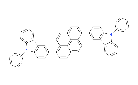 9H-Carbazole, 3,3'-(1,6-pyrenediyl)bis[9-phenyl-