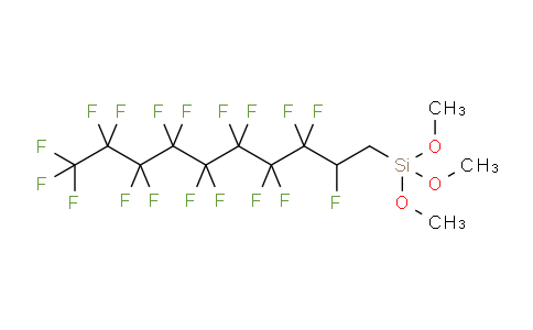 Trimethoxy(2,3,3,4,4,5,5,6,6,7,7,8,8,9,9,10,10,10-octadecafluorodecyl)silane