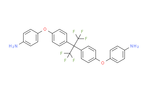 4,4'-(((Perfluoropropane-2,2-diyl)bis(4,1-phenylene))bis(oxy))dianiline