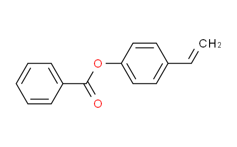 Phenol, 4-ethenyl-, 1-benzoate