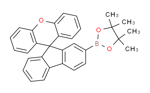 4,4,5,5-Tetramethyl-2-(spiro[fluorene-9,9'-xanthene]-2-YL)-1,3,2-dioxaborolane