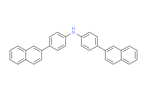 4-(2-萘基)-N-[4-(2-萘基)苯基]苯胺