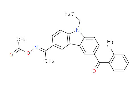 SC124706 | 478556-66-0 | 1-[9-乙基-6-(2-甲基苯甲酰基)-9H-咔唑-3-基]乙酮 1-(O-乙酰肟)