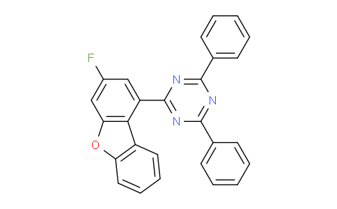 2-(3-Fluorodibenzo[B,d]furan-1-YL)-4,6-diphenyl-1,3,5-triazine