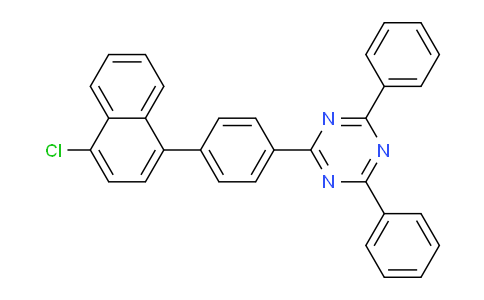 SC124718 | 2088209-42-9 | 2-(4-(4-Chloronaphthalen-1-YL)phenyl)-4,6-diphenyl-1,3,5-triazine