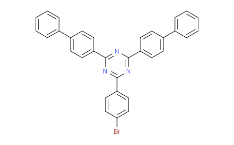 2,4-DI([1,1'-Biphenyl]-4-YL)-6-(4-bromophenyl)-1,3,5-triazine