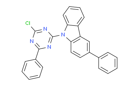 SC124747 | 9-(4-Chloro-6-phenyl-1,3,5-triazin-2-YL)-3-phenyl-9H-carbazole
