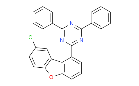 SC124787 | 2173554-85-1 | 2-(8-Chlorodibenzo[B,d]furan-1-YL)-4,6-diphenyl-1,3,5-triazine