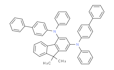N2,N4-DI([1,1'-biphenyl]-4-YL)-9,9-dimethyl-N2,N4-diphenyl-9H-fluorene-2,4-diamine