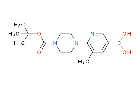 SC124857 | 1379476-75-1 | [6-(4-(Tert-butoxycarbonyl)piperazin-1-YL]-5-methylpyridin-3-YL)boronic acid