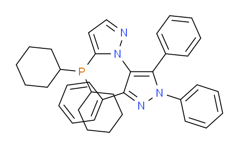 SC124914 | 1021176-69-1 | 5-(二环己基膦基)-1',3',5'-三苯基-(1,4')-联-1H-吡唑