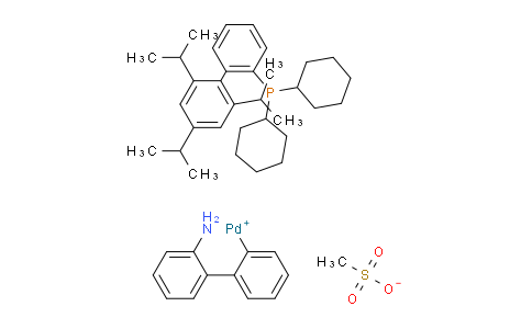 SC124980 | 1445085-55-1 | Methanesulfonato(2-dicyclohexylphosphino-2',4',6'-tri-I-propyl-1,1'-biphenyl)(2'-amino-1,1'-biphenyl-2-YL)palladium(II)
  (xphos PD g3)