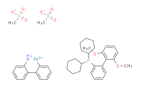 SC124982 | 1445085-82-4 | 甲烷磺酸(2-二环己基膦基-2',6'-二甲氧基-1,1'-联苯基)(2'-氨基-1,1'-联苯-2-基)钯(II)