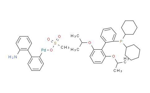 SC124984 | 1445085-77-7 | Methanesulfonato(2-dicyclohexylphosphino-2',6'-DI-i-propoxy-1,1'-biphenyl)(2'-amino-1,1'-biphenyl-2-YL)palladium(II)
(ruphos PD g3)
