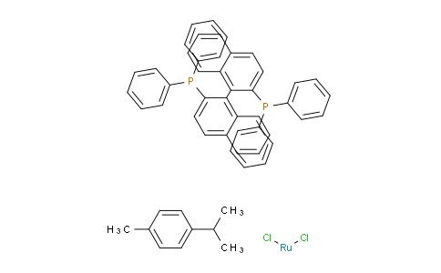 (S)-(-)-2,2'-Bis(diphenylphosphino)-1,1'-binaphthalenechloro(P-cymene)ruthenium chloride