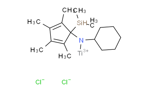 SC125017 | 145638-29-5 | ((Dimethylsilyl(2,3,4,5-tetramethylcyclopenta-2,4-dien-1-YL))cyclohexylamino)titanium(IV)dichloride