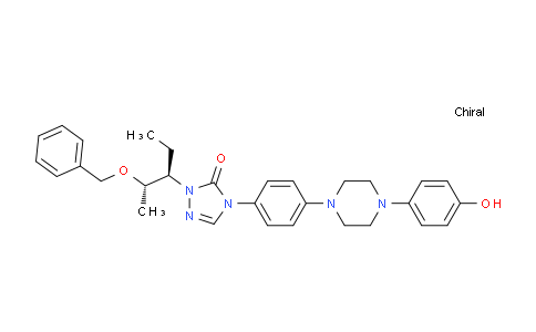 SC125029 | 184177-83-1 | 2-((2S,3R)-2-(Benzyloxy)pentan-3-YL)-4-(4-(4-(4-hydroxyphenyl)piperazin-1-YL)phenyl)-2H-1,2,4-triazol-3(4H)-one